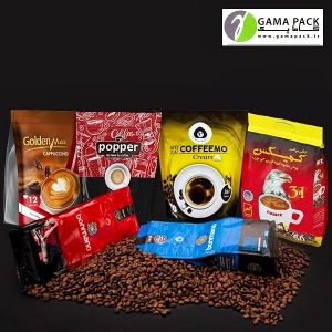 پاکت های بسته بندی قهوه